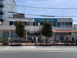 三井信託銀行大森支店　約220m　