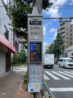 新山通りバス停（中野駅行）約80m　